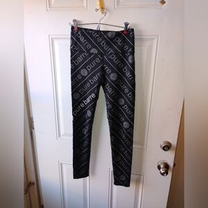 Pure Barre Women's Black Leggings